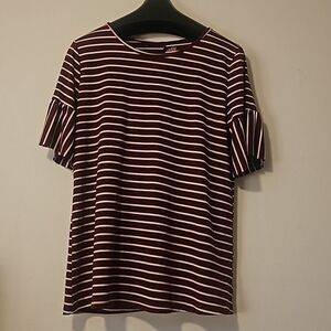 Tickled teals woman top XL